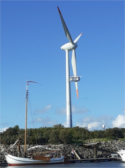 borkum wiek windmolen